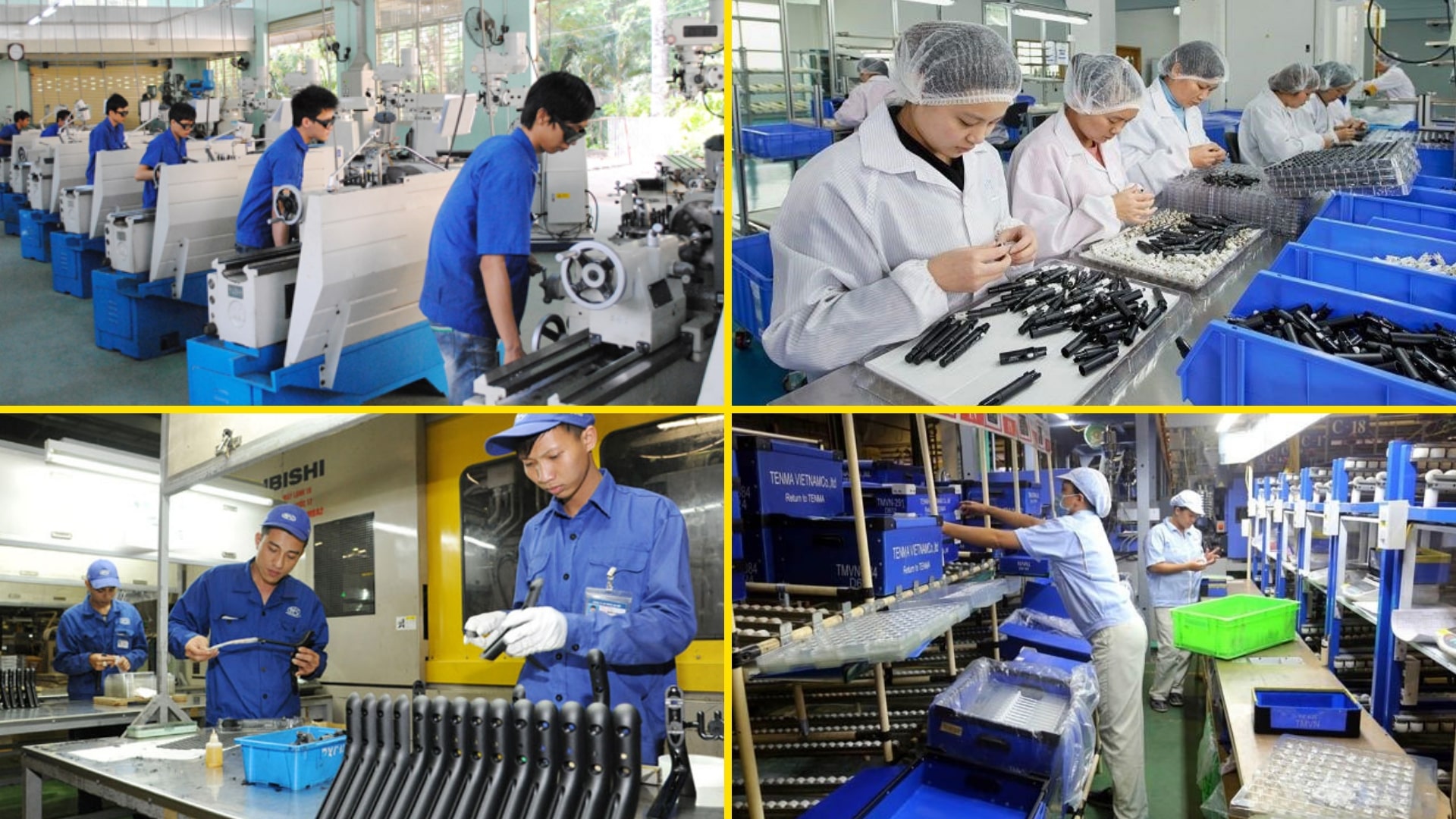 TUYỂN 07 NAM 03 NỮ ÉP NHỰA ( VẬN HÀNH MÁY + KIỂM TRA SP)