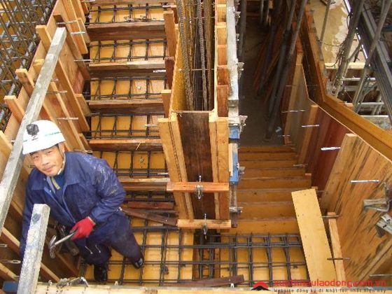 TUYỂN 01 NAM DỰNG KHUNG, LẮP GHÉP CỐT PHA, CỐT THÉP